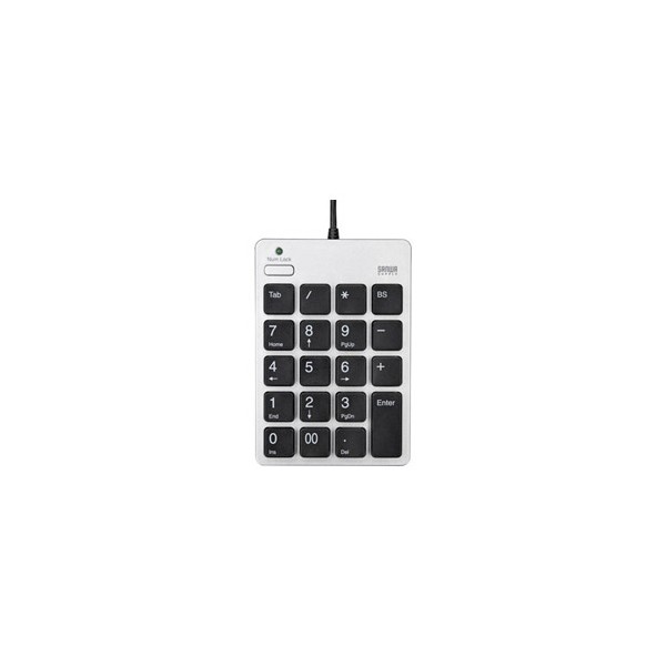 Number Pad Sanwa Supply Sanwa Supply NT-18USV Silver Number Pad