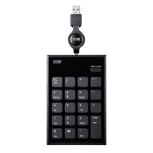 Number Pad Sanwa Supply Sanwa Supply NT-21UBK black Number Pad