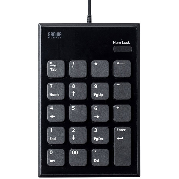 Number Pad Sanwa Supply Sanwa Supply NT-23UBK Black Number Pad