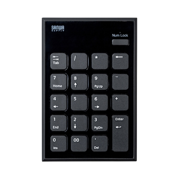 Number Pad Sanwa Supply Sanwa Supply NT-BT21BK Black Number Pad