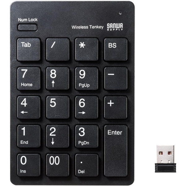 Number Pad Sanwa Supply NT-WL20BK black Number Pad