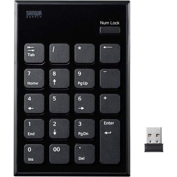 Number Pad Sanwa Supply NT-WL23BK black Number Pad