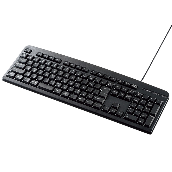 Keyboard Sanwa Supply SKB-109LUBKN2 Black