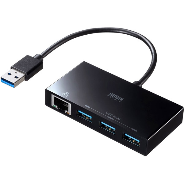 USB Hub Sanwa Supply USB-3H322BK black USB Hub