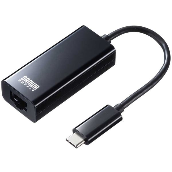 LAN Adapter Sanwa Supply Sanwa Supply USB-CVLAN2BK black LAN Adapter