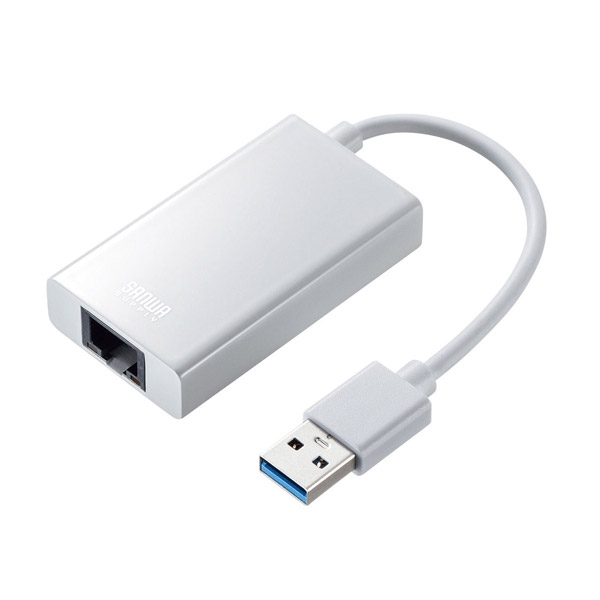 LAN Adapter Sanwa Supply Sanwa Supply USB-CVLAN3W white LAN Adapter