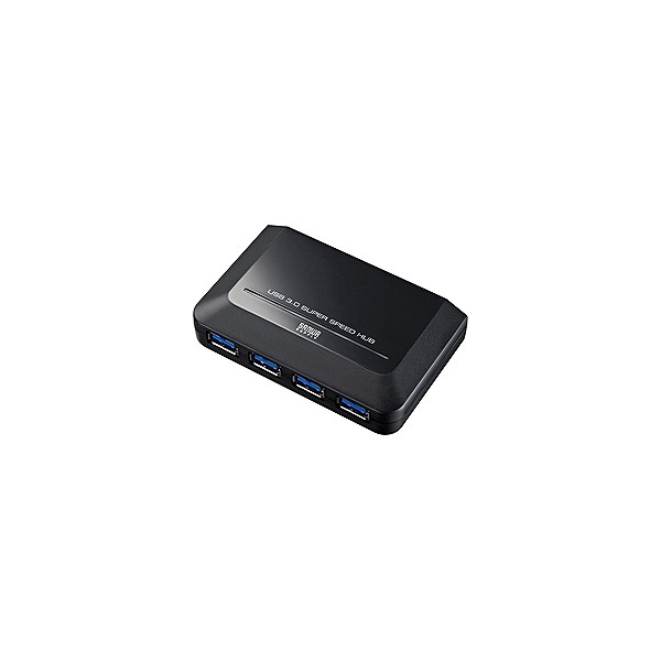 USB Hub Sanwa Supply USB-HGW410BKN Black USB Hub