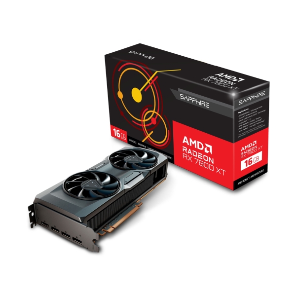 SAPPHIRE SAPPHIRE AMD Radeon RX 7800 XT GAMING 16GB GDDR6 PCIExp 16GB Graphic Card