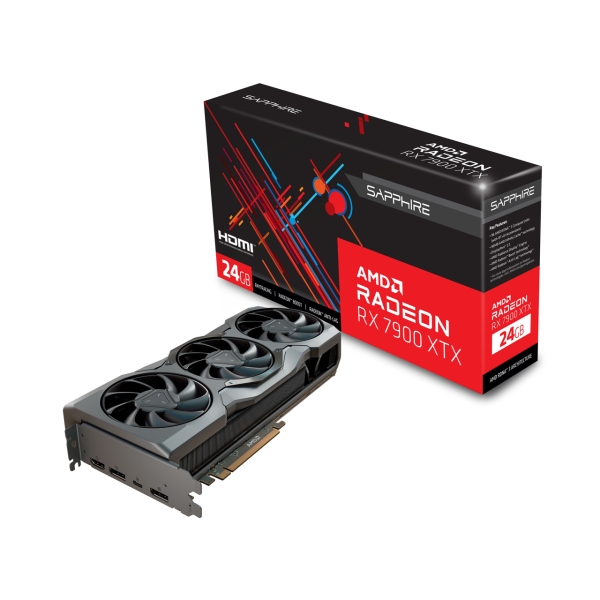 SAPPHIRE SAPPHIRE AMD RADEON RX 7900 XTX 24GB GDDR6 PCIExp 24GB Graphic Card