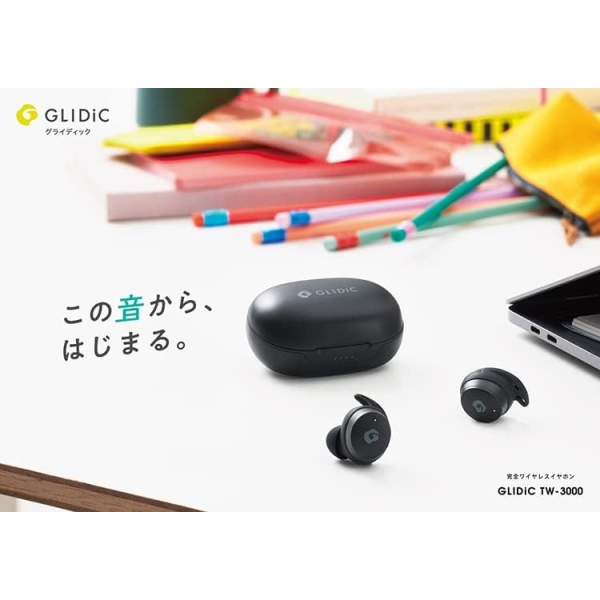 SB C&S GLIDiC TW-3000 GL-TW3000-BK black Earphone Headphone Image 2