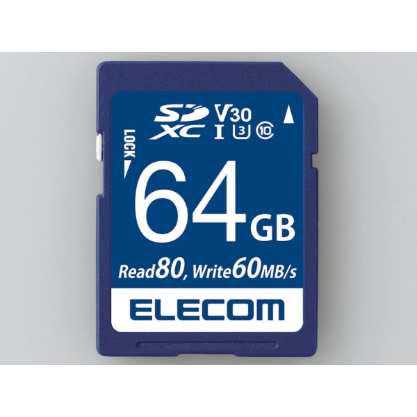 SD Card ELECOM MF-FS064GU13V3R 64GB