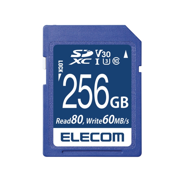 SD Card Elecom MF-FS256GU13V3R 256GB