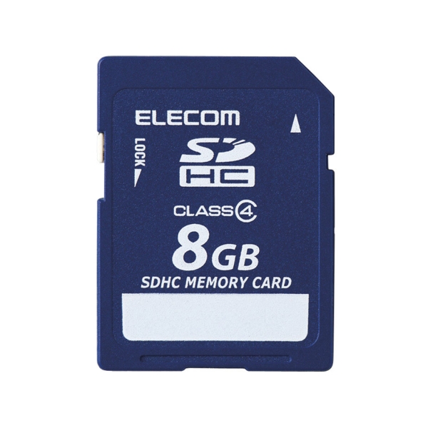 SD Card Elecom MF-FSD008GC4R 8GB