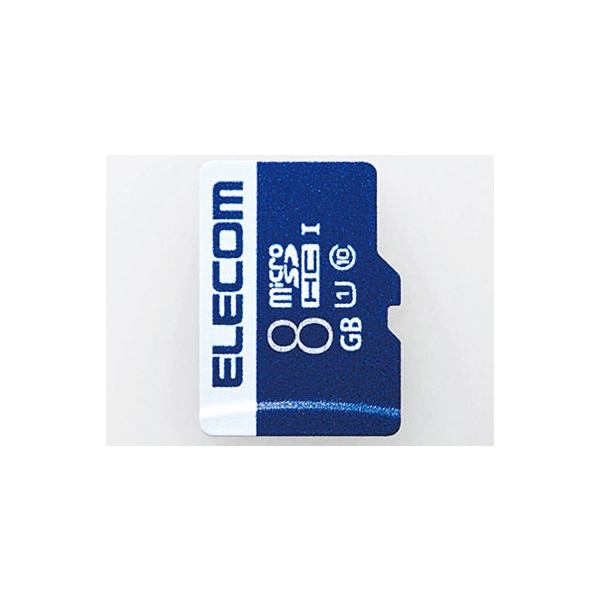 SD Card Elecom MF-MS008GU11R 8GB