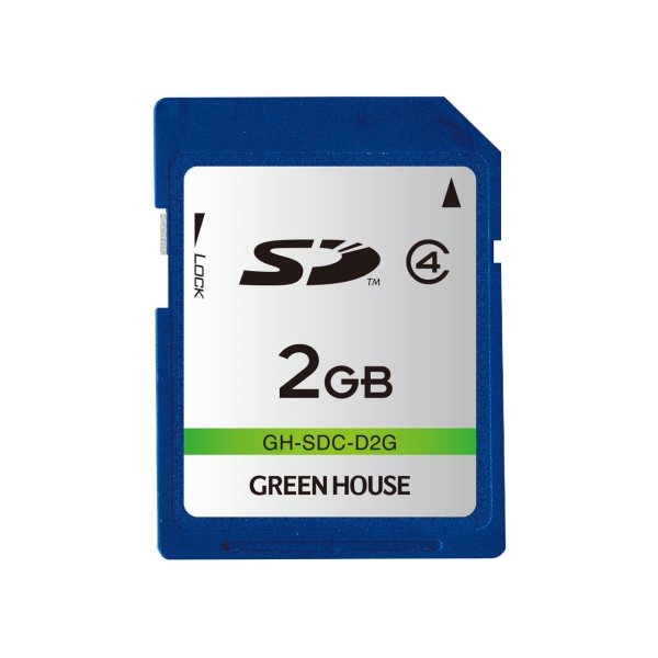 SD Card Green House GH-SDC-D2G 2GB