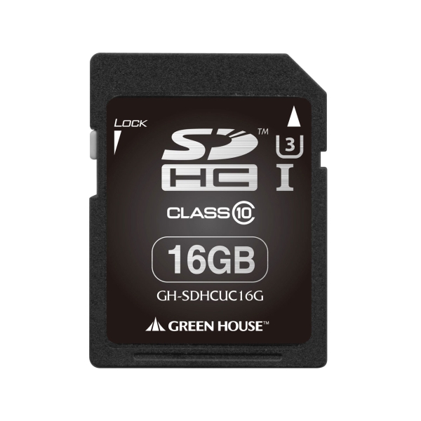 SD Card Green House GH-SDHCUC16G 16GB