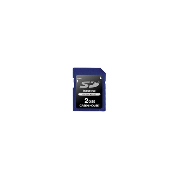 SD Card Green House GH-SDI-XSA2G 2GB