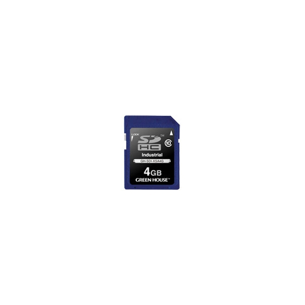 SD Card Green House GH-SDI-XSA4G 4GB