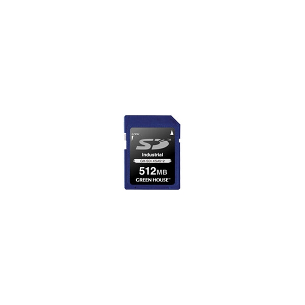 SD Card Green House GH-SDI-XSA512 512MB