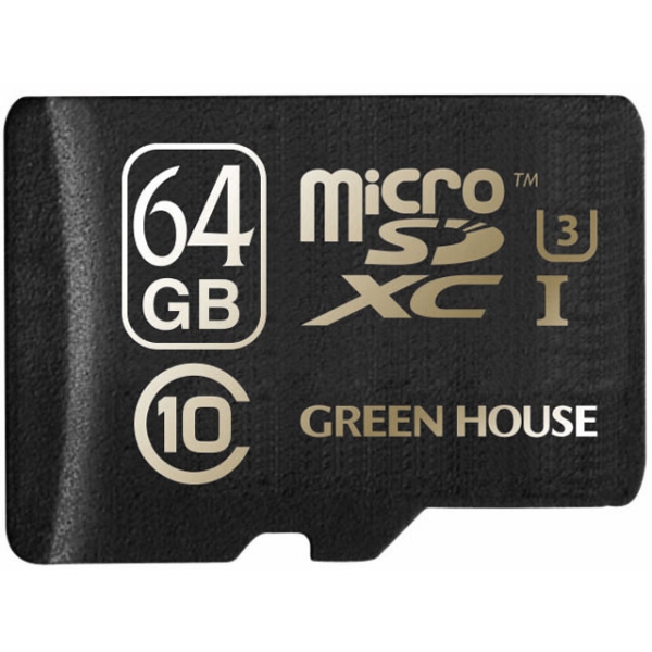 SD Card Green House GH-SDMRXCUA64G 64GB