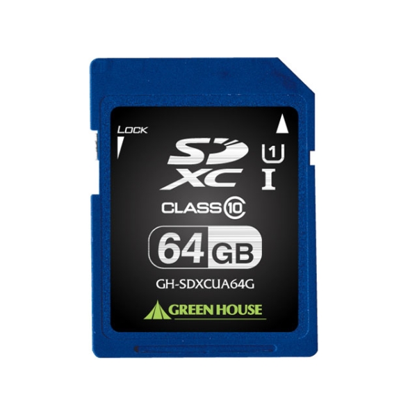 SD Card Green House GH-SDXCUA64G 64GB