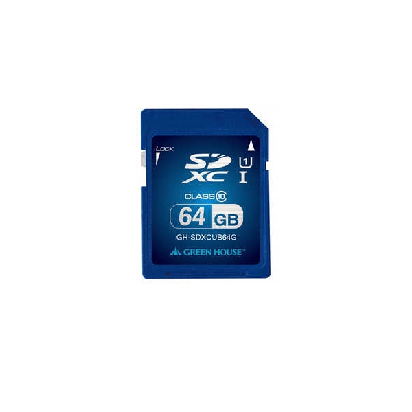 SD Card Green House GH-SDXCUB64G 64GB