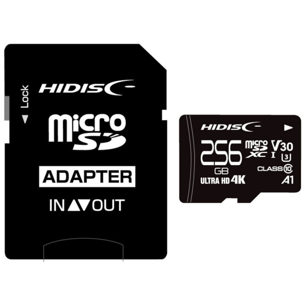 SD Card HI-DISC HDMCSDX256GCL10V30 256GB