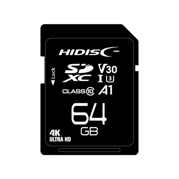 SD Card HI-DISC HDSDX64GCL10V30 64GB