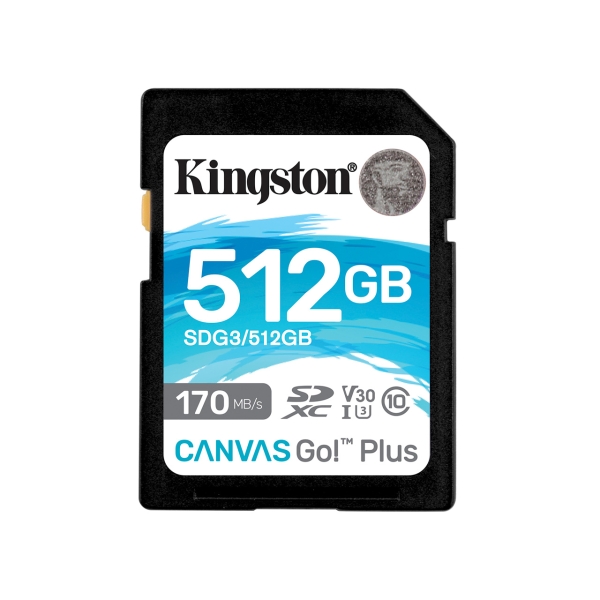 SD Card Kingston SDG3 / 512GB 512GB