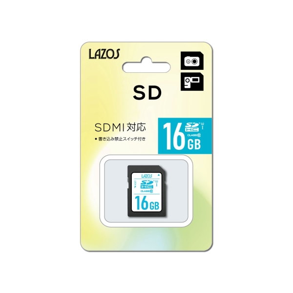 SD Card Leader media techno Lazos L-16SDH10-U1 16GB