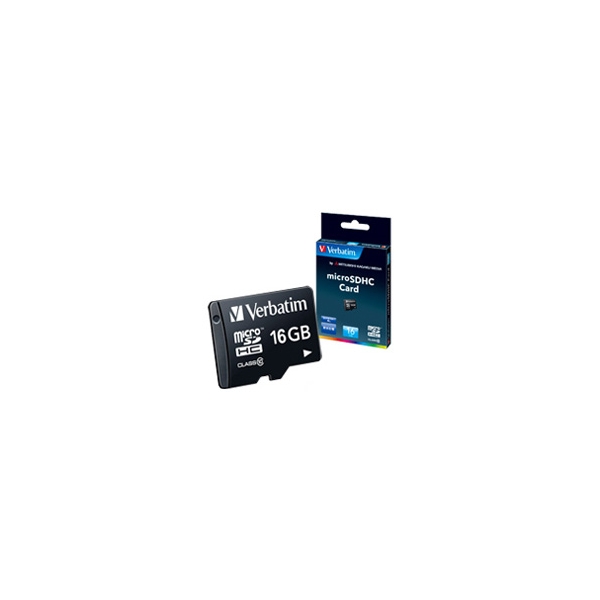 SD Card Mitsubishi Chemical Media Verbatim MHCN16GJVZ1 16GB