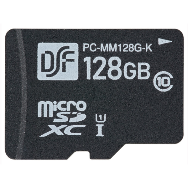 SD Card Ohm Electric PC-MM128G-K 128GB