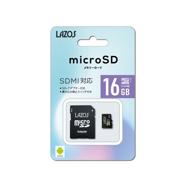 SD Card Reader Media Techno Lazos L-16MSD10-U1 16GB