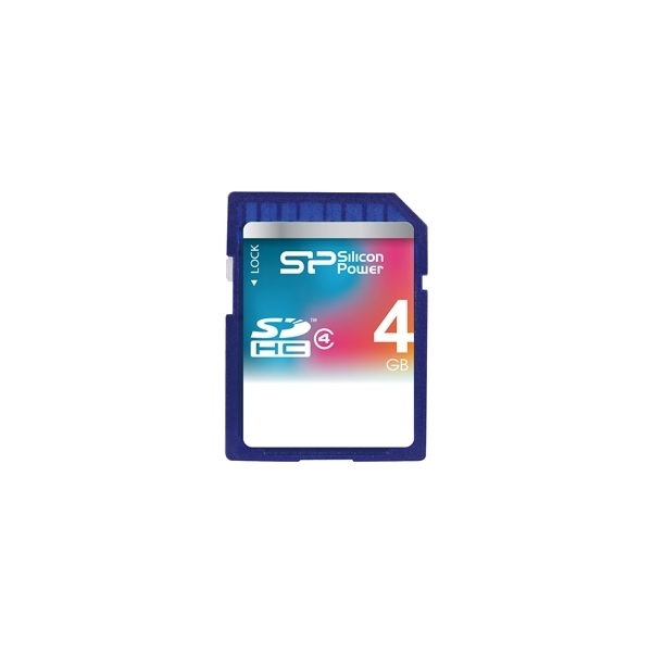 SD Card Silicon Power SP004GBSDH004V10 (4GB)