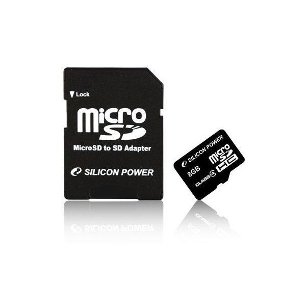 SD Card Silicon Power SP008GBSTH006V10 (8GB)