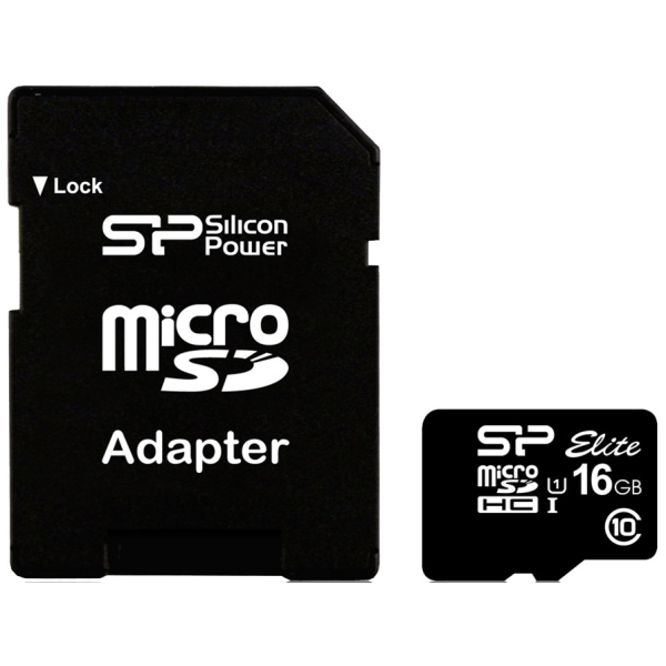 SD Card Silicon Power SP016GBSTHBU1V10-SP 16GB