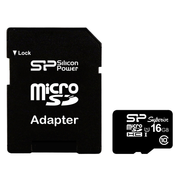 SD Card Silicon Power SP016GBSTHDU1V10-SP 16GB