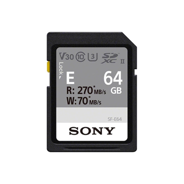 SD Card SONY SF-E64 64GB