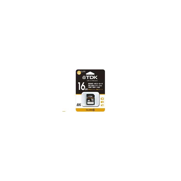 SD Card TDK T-SDHC16GB10 16GB