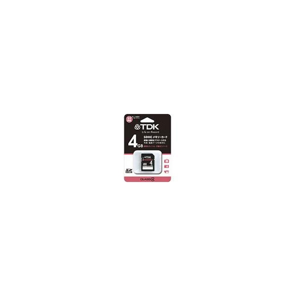 SD Card TDK T-SDHC4GB4 4GB