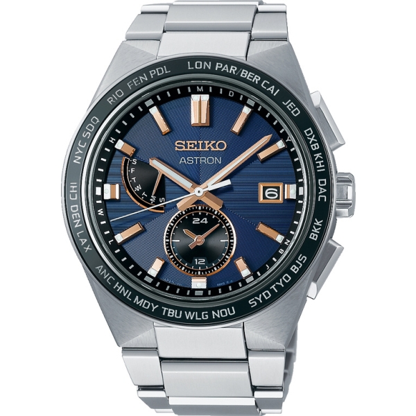 SEIKO Astron NEXTER series solar electric wave world time SBXY053 Watch