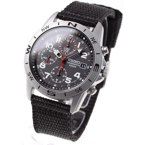 SEIKO Chronograph SND399P foreign countries model Watch