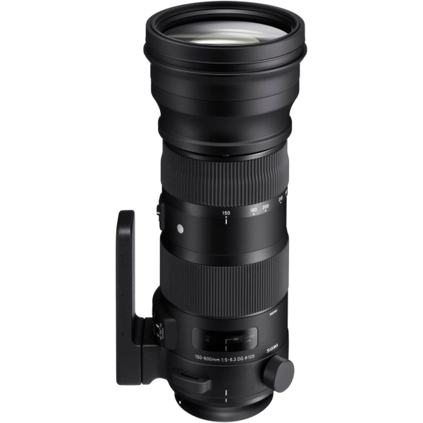 Lens Sigma 150-600mm F5-6.3 DG OS HSM Sports for Canon Camera Lense