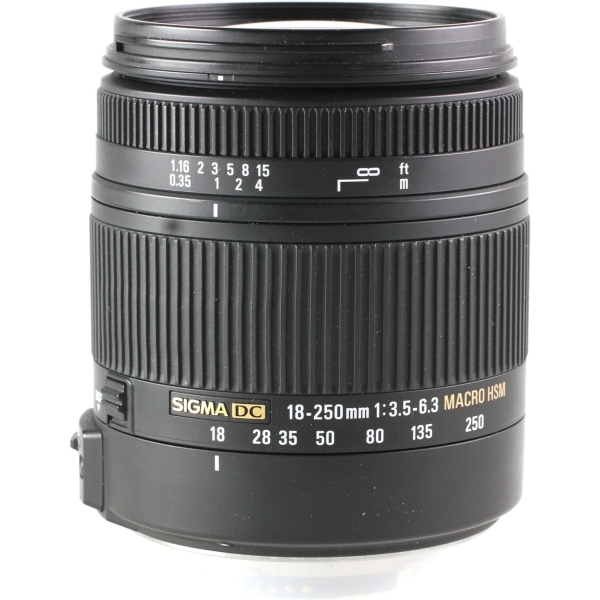 Sigma 18-250mm F3 .5-6.3 DC OS HSM (for NIKON) Camera Lens