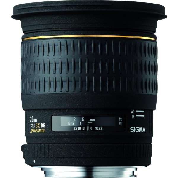 Sigma 20mm F1 .8 EX DG ASPHERICAL RF Canon use Camera Lens