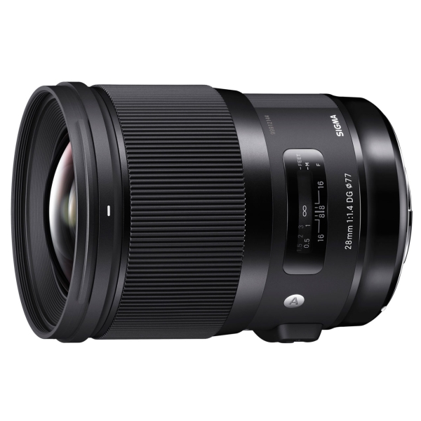 Lens Sigma 28mm F1.4 DG HSM for Nikon Camera Lense