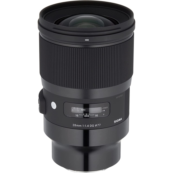 Camera Lens Sigma 28mm F1.4 DG HSM for Sony E Lense