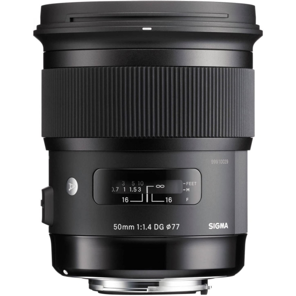 Camera Lens Sigma 50mm F1.4 DG HSM for Sony E Lense