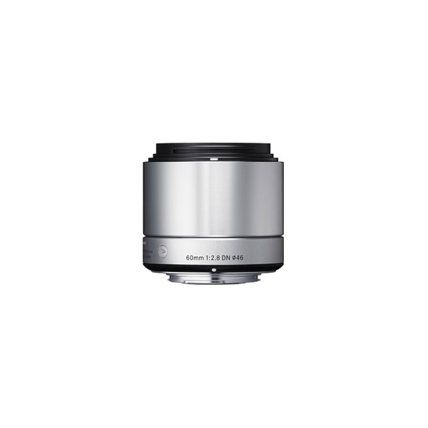 Sigma 60mm F2.8 DN Silver for Micro Four Thirds Camera Lens