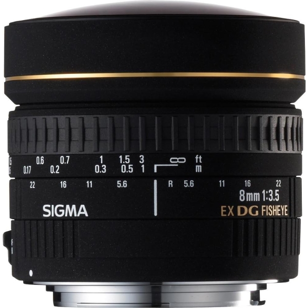 Sigma 8mm F3 .5 EX DG CIRCULAR FISHEYE (for Canon) Camera Lens